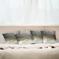 thumbnail image 3 of Ambesonne Grey Throw Pillow Cover 4 Pack, Cloudy Dark Sky Hurricane, 24", Grey, 3 of 6