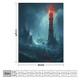 thumbnail image 2 of Ocean Lighthouse for Women Men Kids Flannel Throw Blankets Soft Fuzzy Lightweight for Home Decor Couch Bed Sofa, 2 of 8