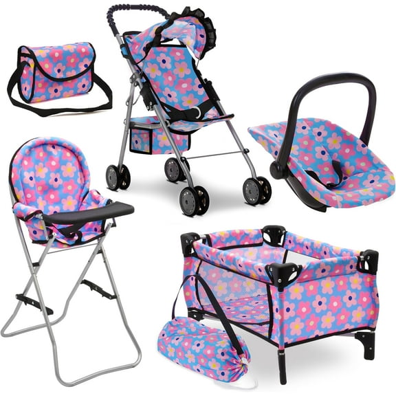 Dolls To Play 4-in-1 Baby Doll Nursery Playset