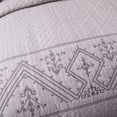 thumbnail image 2 of DaDa Bedding Whimsical Lavender Grey Cottage Soft Quilted Coverlet Bedspread Set (JHW866), 2 of 10