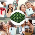 thumbnail image 5 of Wearable Blanket,Green Skull Pattern Hooded Wearable Sherpa Blanket for Adults & Teens,Winter Poncho Shawl Wrap Cape Thick Warm,60"x80", 5 of 5