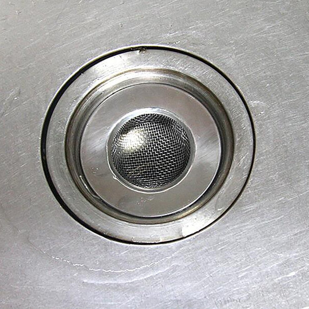 Sink Strainer For Shower Plug Hole Hair Catcher Stainless Steel Sink