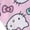 Pink, variant on Hello Kitty Girls Union Suit with Hood, Sizes 4-12