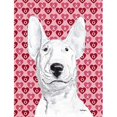 thumbnail image 1 of Carolines Treasures SC9562GF Bull Terrier Valentines Love Flag Garden Size, 1 of 3