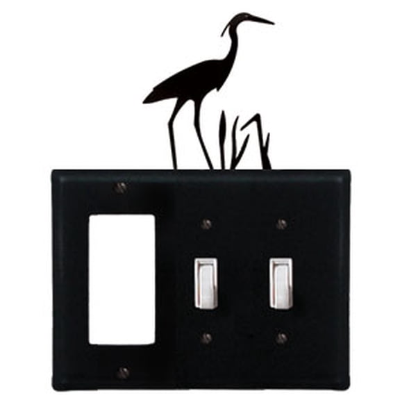 Heron Single GFI CUSTOM Product Double Switch Cover