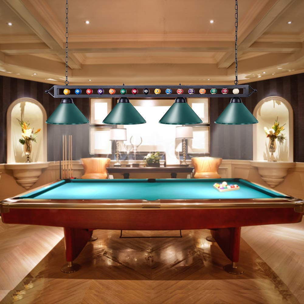 Wellmet Colorful Ball Design Pool Table Light Snooker Billiard Lamp