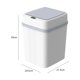 thumbnail image 4 of Cubo de basura automático de 12L Recargable Life Unidad de eliminación de basura a prueba de agua (A), 4 of 7