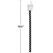 (10 Ea) Black Polka Dots Hand Pointer