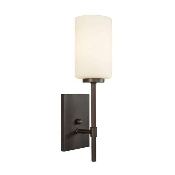 Forte Lighting 2612-01 Faye Wall Sconce - Bronze