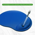 Curved Desktop Mat Computer Desk Drop Desk Mat Wrist And Rest PadGel ...