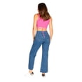 thumbnail image 3 of Pantalón para Dama wide leg 8960H azul 11, 3 of 5