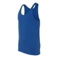 thumbnail image 2 of Bella Canvas  womens Jersey Tank Top (3480) True Royal xs, 2 of 5