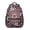 Black-14, variant on Retro Tropical Floral Bookbag - Ergonomic Breathable School Bag for College