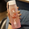 thumbnail image 4 of Yuarrent Botella de agua a prueba de fugas Deportes Beber Plástico Fitness Llevar Bicicleta Reutilizable Senderismo Camping Drinkware Botellas Type11 NO11, 4 of 6