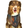 thumbnail image 6 of Naloa Sunset Prairie Meditating Horse Dog Bandanas 1PC Washable Triangle Dog Scarfs Premium Durable Fabric, for Small Medium Large Dogs and Cats, 6 of 6