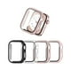 thumbnail image 1 of wonima02 Commuter 4 Pack Apple Watch 9/8/7 41mm Screen Protector, Hard PC Ultra-Thin Protective Cover with Built-in Tempered Glass, Black/Clear/Pink/Rose Gold, 1 of 1
