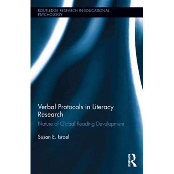 Pre-Owned Routledge Research in Educational Psycho Verbal Protocols in Literacy Research: Nature of Global Reading Development, Book 3, (Hardcover)