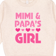 thumbnail image 3 of Inktastic Mimi and Papa Girl Grandchild Valentine Toddler Sweatshirt, 3 of 4