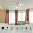 thumbnail image 5 of Matthews Fans - Irene-3HLK Three Blade Flush Mount Ceiling Fan with Integrated, 5 of 6