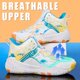 thumbnail image 5 of BINQER Zapatillas de baloncesto de caña alta for hombre con amortiguación de malla transpirable y suela antideslizante., 5 of 6