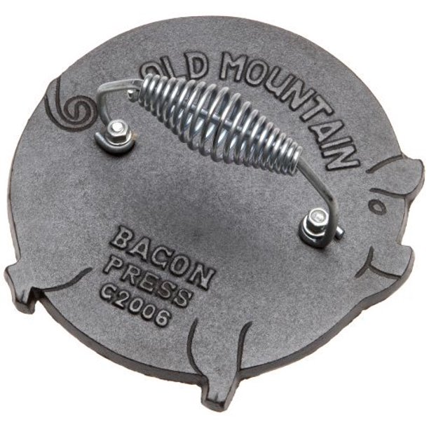 Bacon Press Pig Shaped Bacon/Grill Press By Old Mountain (7.5 Inch