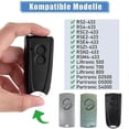 thumbnail image 2 of 2pcs Garage Opener Remote Control for RSC2-433 RSE2-433,RSZ1-433,Gate Handheld Transmitter for Liftronic, 2 of 5