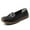 Black, variant on Womens Loafers Comfortable Casual Ladies Flat Soft Bottom Soft Comfortable On Design Versatile Women's Shoes Black,37