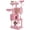 Pink, variant on HarmonyStrings 64.5in Extra Large Cat Tree with 2 Perches, 2 Condos, 5 Scratching Posts, Funny Hammock & Basket & Dangling Balls, Multi-Level Cat Tower for Indoor Felines-Beige