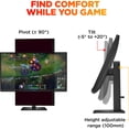 thumbnail image 5 of Hewlett Packard OMEN 27 inch FHD 180Hz Gaming Monitor, 5 of 10