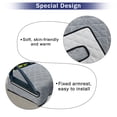 thumbnail image 2 of Fundas de asiento para carrito de golf YOKYHOM para clima frío/frío, 2 asientos, 2 of 7