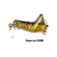 thumbnail image 3 of Wobblers de pesca de saltamontes de 3,5g, Mini señuelos de pesca para artes de pesca (estilo A), 3 of 6