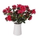 thumbnail image 2 of Ramo de flores artificiales de seda para decoración de interiores, mesas de jardín, patios, bodas, fiestas y Navidad., 2 of 8