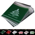 thumbnail image 2 of 100PCS Christmas Treat Bags Creative Patterns Cookie Bags Candy Treat Bags, 2 of 10