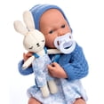 thumbnail image 4 of JC Toys - La Newborn Royal Collection | Anatomically Correct Real Boy Baby Doll | 15 All-Vinyl Baby Doll | Designed by Berenguer Made in Spain | Ages 2+ | Blue Gift Set, 4 of 5