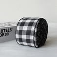 thumbnail image 2 of CreativeArrowy Wired Edge Ribbons, 16ft*1.97in Black Red Plaid Ribbon, Black White Buffalo Plaid Ribbon and Burlap Craft Ribbon for DIY Gift Wrapping, Christmas Fall Crafts 1 Roll, 2 of 16