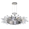 thumbnail image 4 of CWI Lighting 8 Light Chandelier with Polished Nickle finish, 4 of 5