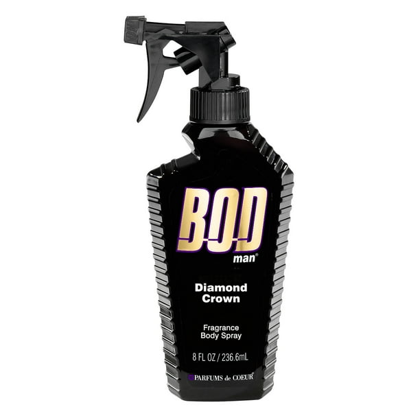 Bod Man Diamond Crown Men's Body Spray, 8 fl. oz.