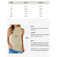 thumbnail image 4 of Women's Halter Tank Tops Sleeveless Cami Sweater Vest Knit Tops, 4 of 4