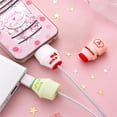 thumbnail image 3 of keepw Cute Cartoon Avocado Durian Cola Cable Protector Data Line Cord Protective Case Cable Winder Cover for USB Charging Cable No.3, 3 of 6