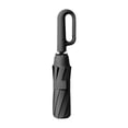 thumbnail image 3 of Paraguas plegable automático, paraguas de viaje plegable para viajes, camping y exteriores. Negro 106cmx71cm, 3 of 9