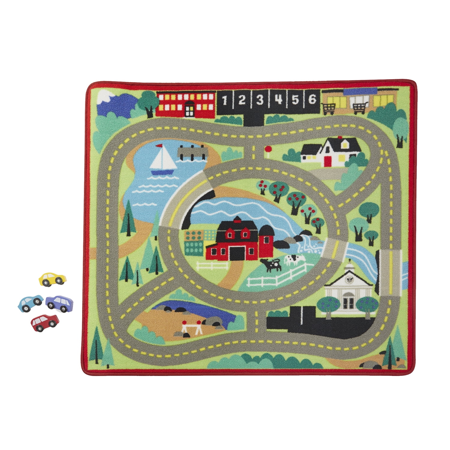 melissa and doug car carpet