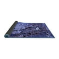 thumbnail image 2 of Ahgly Company Indoor Round Oriental Blue Industrial Area Rugs, 5' Round, 2 of 4