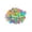 Multicolor A, variant on Glows In The Dark Pebbles Luminous Garden Stones Aquarium Glowing Rocks Decorative Glows Pebbles Multicolor Land Scapes Stones