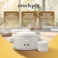 thumbnail image 2 of Olla de cocción lenta Crock-Pot de 7 cuartos con control táctil, 4 configuraciones preprogramadas, recipiente de cerámica extraíble y tapa con cierre, diseño de champiñones, 2 of 5