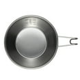 thumbnail image 2 of Cuenco Sierra Vajilla de Picnic Sierra de 310 ml de acero inoxidable para exteriores, barbacoa portá CAMPINGMOON Cuenco Sierra, 2 of 7