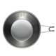 thumbnail image 2 of Acero inoxidable al aire libre 310ml Sierra Bowl Picnic Vajilla Barbacoa portátil CAMPINGMOON  Cuenco Sierra, 2 of 7