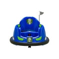 thumbnail image 3 of Flybar 6V Bumper Car, Battery Powered Ride on Toy, Fun LED Lights, Blue, 3 of 10