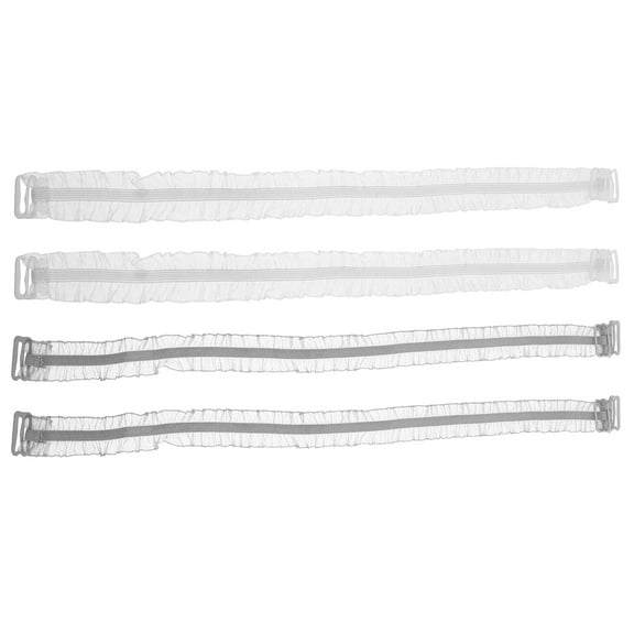 WHAMVOX Raindrops 2 Pairs Lace Bra Shoulder Straps Adjustable Elastic for Women