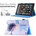 thumbnail image 5 of Dteck Case for Amazon Fire Max 11 Tablet 2023, Premium PU Leather with Cute Pattern Stand Back Cover with Card Slots for Fire Max 11 13th Gen,Pineapple, 5 of 5