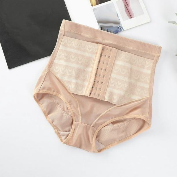 nsendm Female Underwear Adult Feeling Fat Fuzzy Slip Shorts for Under  Dresses Women Seamless Boyshorts Panties Anti Chafing Tummy Tucking(Beige,  XXL)